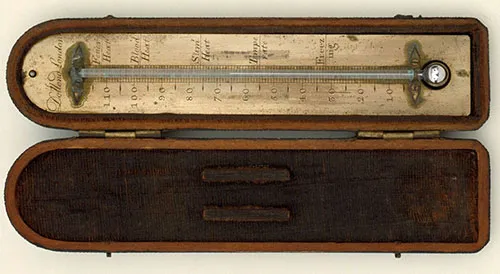 Прибор термометр из 18-го века