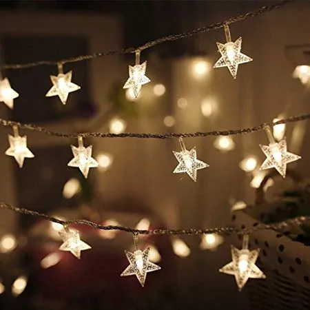 Гирлянда-штора на Рождество и Новый Год: как ее вешать