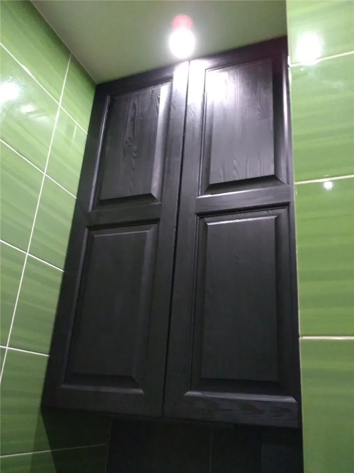 Шкаф из дсп в туалет