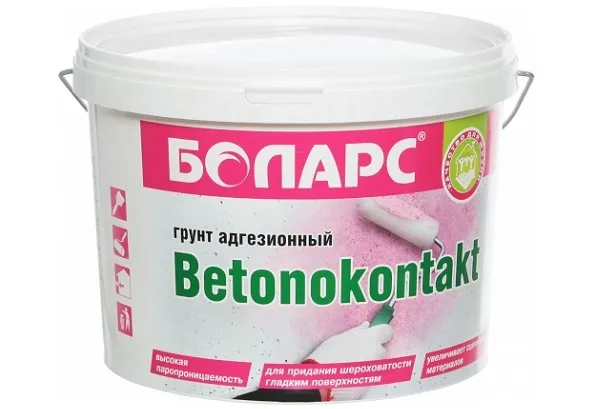 Бетоноконтакт - эффективная грунтовка для стен