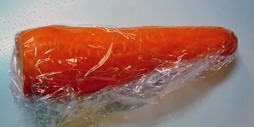 Как хранить морковь в пленке
