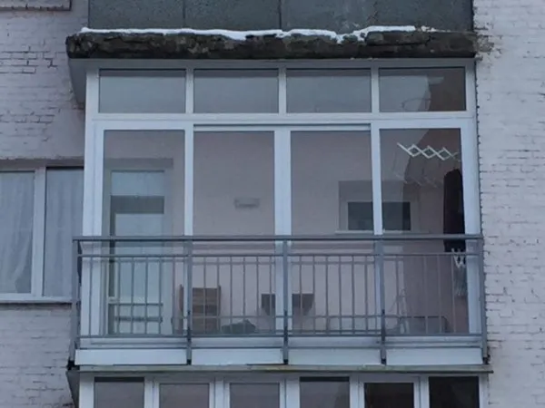 картинка французский балкон в хрущевке