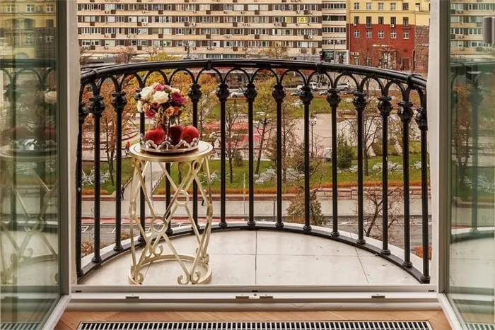 французский балкон фото изнутри