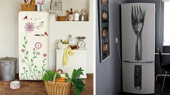 Обновление холодильника снаружи — как изменить цвет