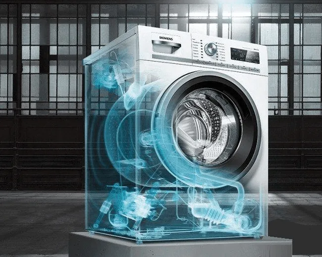 3D модель современной стиральной машины-автомат