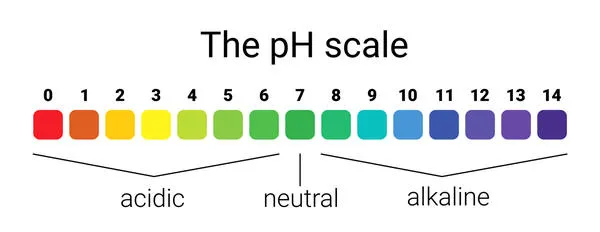 Уровень pH характеризует кислотную, нейтральную или щелочную среду