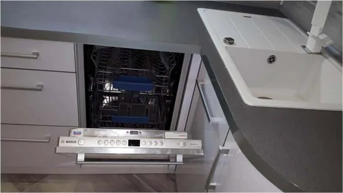 Монтаж встраиваемой посудомоечной машины в готовую кухню