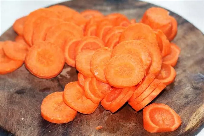 Как хранить замороженную морковь