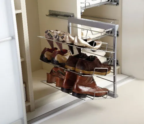 Каскадные обувницы для шкафа-купе