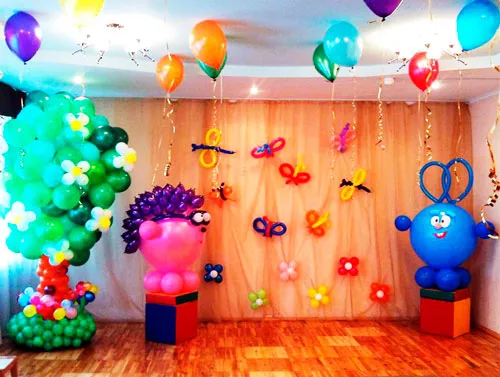 Как украсить комнату на день рождения ребенка 1 год