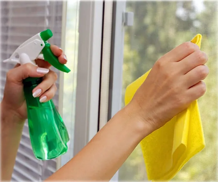 картинка правила мытья окон