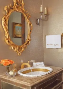Красивые зеркала в ванной