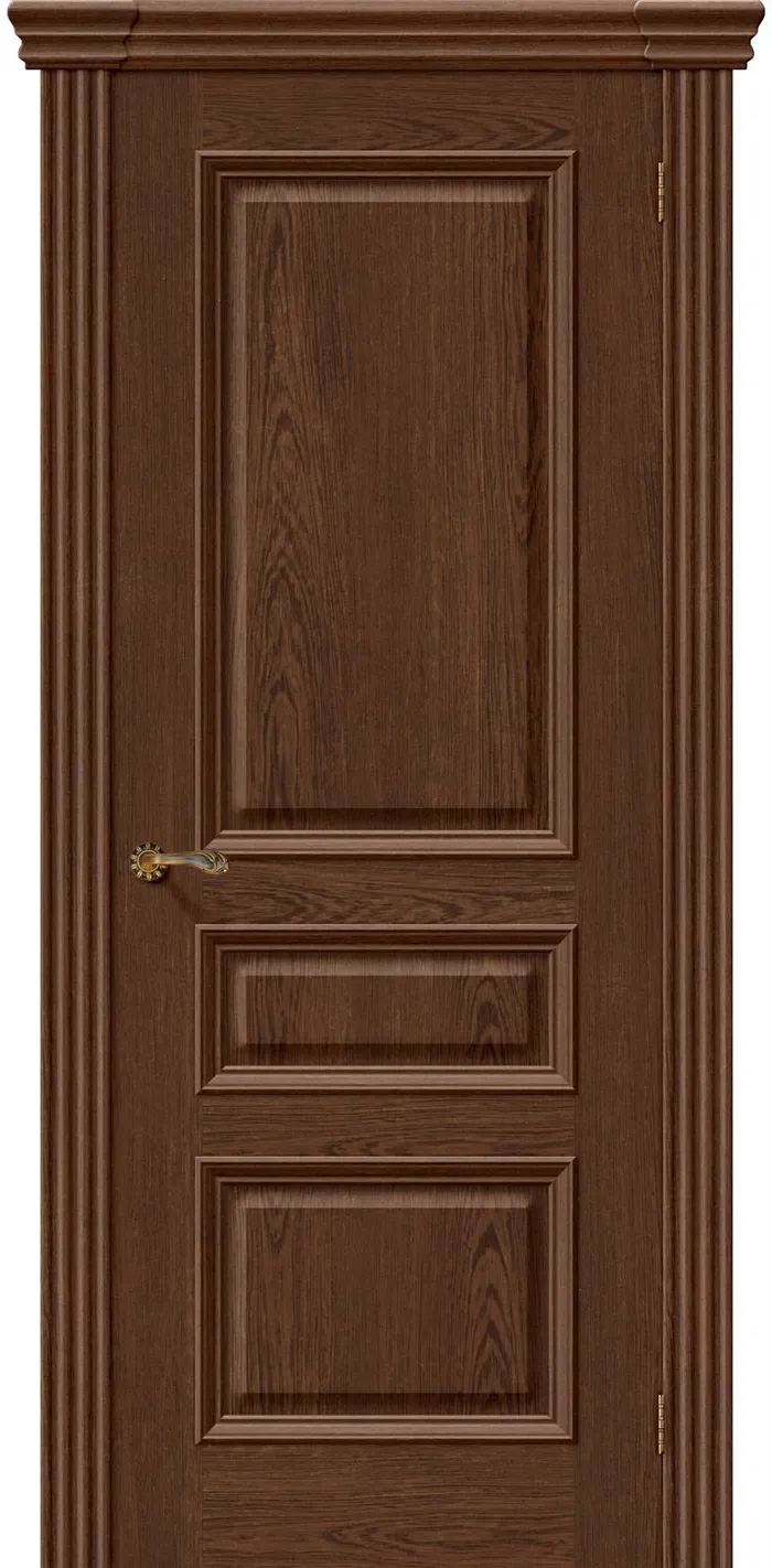 Дверь межкомнатная шпонированная «Вена» Виски (Шпон натуральный) глухая