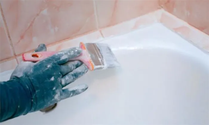Покраска ванны эмалью своими руками
