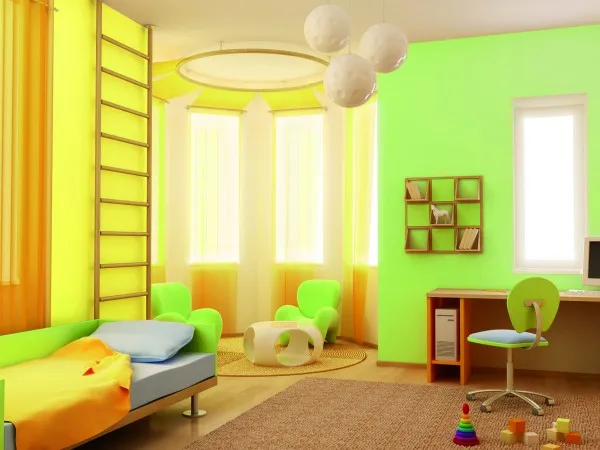 краска для детской комнаты