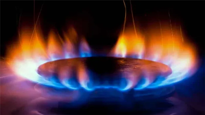 Почему пламя природного газа красное, оранжевое или желтое
