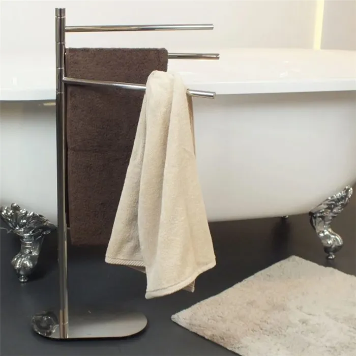 Хранение полотенец: 6 великолепных способов убрать ванную