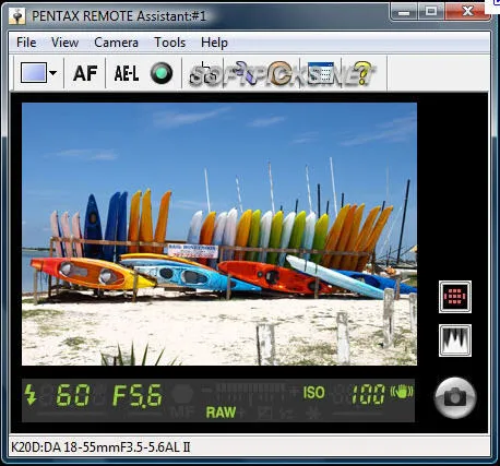 Pentax REMOTE Assistant