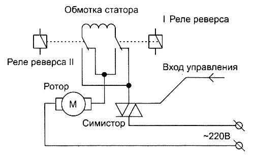 Схема прозвонки статора и ротора