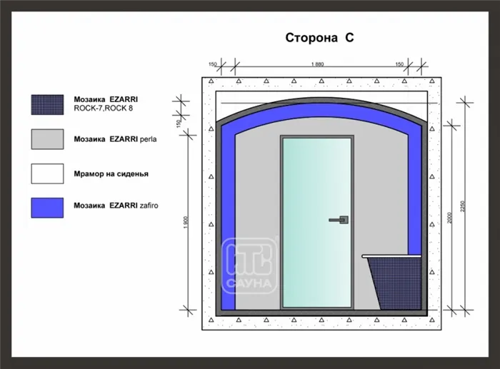 Подсветка лежака