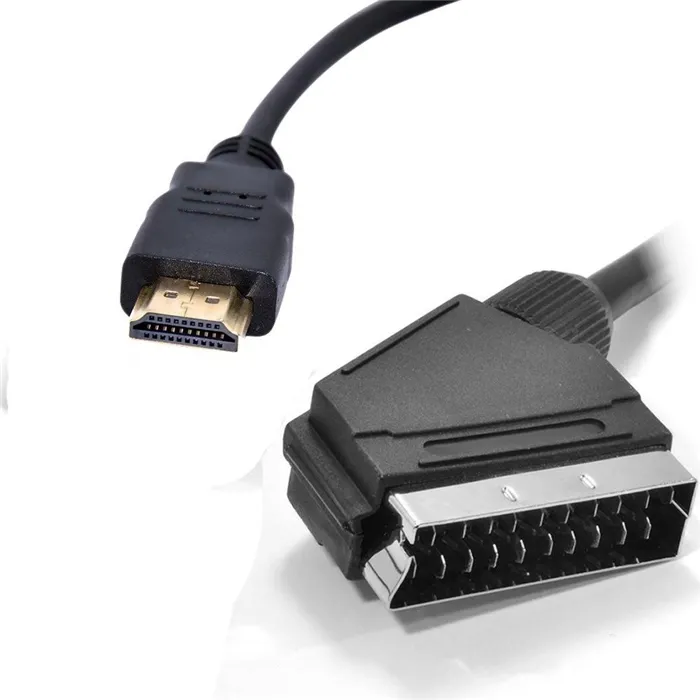 кабель SCART-HDMI