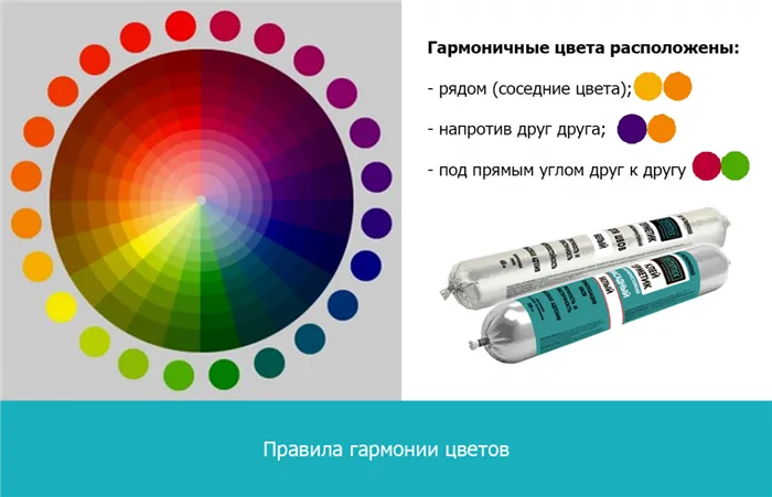 Подобрать гармоничное сочетание поможет цветовой круг