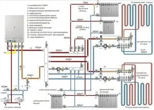 Вариант отопительной системы